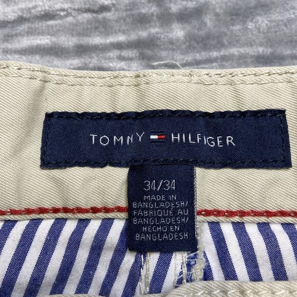 Tommy Hilfiger Khaki Pants Men’s Size 34x34 Beige Pants - Picture 8 of 11